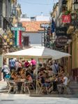 Ronda, Andalucia/spain - May 8 : Street Scene In Ronda Spain On Stock Photo