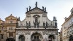 St Salvator Church Near Charles Bridge In Pargue Stock Photo