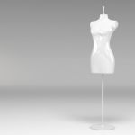 3d Female Fashion Mannequin Stock Photo