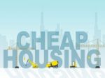 Cheap Housing Indicates Low Cost And Apartment Stock Photo