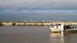 View Across The River Garonne From Stalingrad Stock Photo