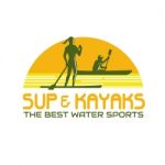 Sup And Kayak Water Sports Retro Stock Photo