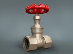 Gate Valve Stock Photo