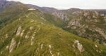 On Top Of Mount Roland In Tasmania During The Day Stock Photo