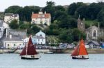 Sailing In The Torridge And Taw Estuary Stock Photo