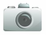 Camera Icon Retro Stock Photo