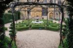 Topiary Knot Garden Stock Photo