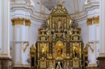 Marbella, Andalucia/spain - July 6 : Golden Altar In The Church Stock Photo