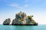 Small Island In Thailand Stock Photo