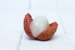 Lychee Fruit Stock Photo