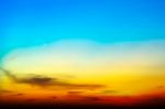 Colorful Sunset Stock Photo