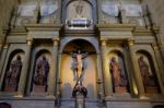 Malaga, Andalucia/spain - July 5 : Interior View Of The Cathedra Stock Photo