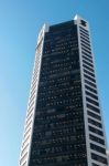 High Rise Office Block In Vancouver Stock Photo