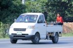 Private Pick Up Truck Stock Photo