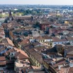 View Of Verona From The Lamberti Tower Stock Photo