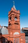 Cardiff/uk - August 27 : Pierhead Building In Cardiff On August Stock Photo