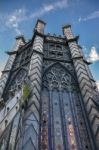 Octagonal Tower At Ely Cathedral Stock Photo