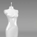 3d Female Fashion Mannequin Stock Photo