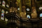 Malaga, Andalucia/spain - July 5 : Interior View Of The Cathedra Stock Photo