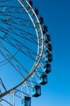 Amusement Park Ferris Wheel Stock Photo