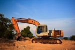 Excavator Stock Photo