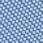 Blue Ribbon Pattern Metal Style Background Wallpaper Stock Photo