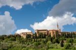 View Of Pienza Stock Photo