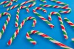 Candy Canes Stock Photo