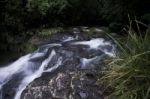 Morans Falls In Tamborine Mountains Stock Photo