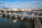 Hungerford Bridge Stock Photo