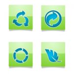 Recycle Icons Stock Photo