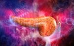 Human Pancreas Anatomy Stock Photo