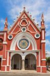 University Of Fine Arts And Sciences Of Bolívar In Old Town, Ca Stock Photo