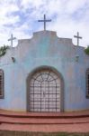 Catholic Church In Near La Perla, Nicaragua Stock Photo