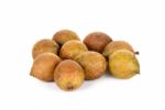 Schleichera Oleosa (lour.) Oken Fruit Isolated Stock Photo