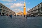 Venice Italy Saint Marco Square View Stock Photo