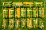 Thai Style Dessert Stock Photo