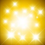 Bright Star Background Stock Photo