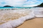 Beach And Waves At Similan National Park In Thailand Stock Photo