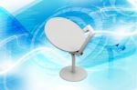 Satellite Dish Stock Photo