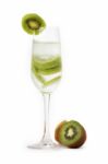 Kiwi Juice Stock Photo