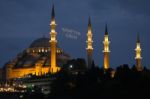 Istanbul, Turkey - May 28 : Exterior View Of The Suleymaniye Mosque In Istanbul Turkey On May 28, 2018 Stock Photo