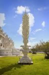 White Temple - Wat Rong Khun Stock Photo