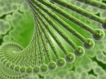 Dna Green Stock Photo