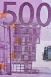 Five Hundred-euro Bill Stock Photo