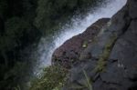 Morans Falls In Tamborine Mountains Stock Photo