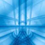 Blue Abstract Background Stock Photo