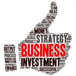 The Thumbs Up Symbol, Which Is Composed Of Words On Business The Stock Photo