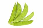 Green Pea Stock Photo