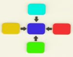 Colorful Diagram Stock Photo